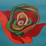 Lithographie originale Félix Labisse signée