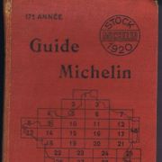 Guide rouge Michelin France 1920