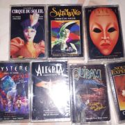 Cassesttes audio cirque du soleil
