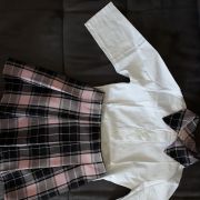 Ensemble chemise+jupe enfant fille