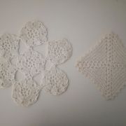 Napperons faits main, crochet