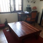 Table basse teck massif