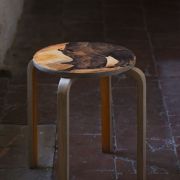 Tabouret Rhinoceros orange