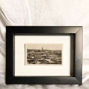 Photo vintage "les toits de Marrakech" années 30 Maroc