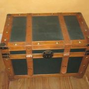 Malle en bois Rangement