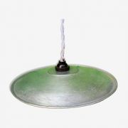 Suspension industrielle en aluminium années 40