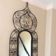 Miroir en fer forgé
