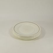 Lot d'assiettes à dessert