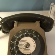 Téléphone à cadran socotel s63 vintage 