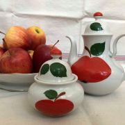 Service à café, sucrier Porcelaine Bavaria Pop Kitsch