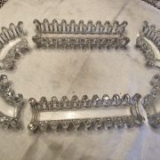 Centre de table en cristal