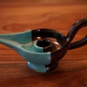 joli bougeoir vintage en céramique 