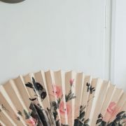 Grand éventail asiatique 