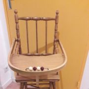 chaise bébé ancienne