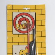 Jouet pistolet vintage sous blister. 