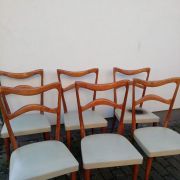 6 Chaises 1950 Consorzio Sedie Friuli