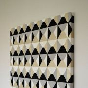 Tableau tissu décoratif Trapézio 70 x 70 cm