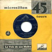 GILBERT BÉCAUD – 1954 Vinyle 45t (SP 2 titres) La Voix De So