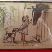 Dessin de Germaine Bouret