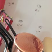 Véritable casserole en cuivre