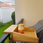 Plateaux bois pour balcon 