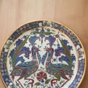 Assiette céramique decorative faite main LINDOS KERAMIK 
