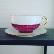 Tasse et sous tasse Limoges 