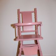 ancienne chaise haute pour poupées