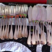 12couverts Ercuis métal argenté