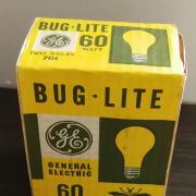  Lot de 2 ampoules à vis  "Bug.Lite - 60 Watt"