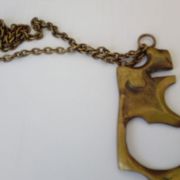 Sautoir Vintage or vieilli