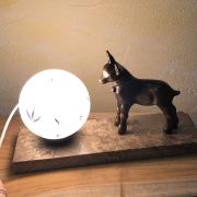 Lampe veilleuse style art déco