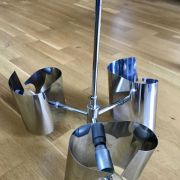 Suspension chrome années 60