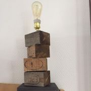 lampe vintage insolite