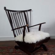 Fauteuil vintage anglais a bascule