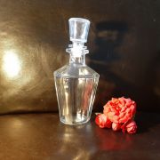 Carafe à Wisky en verre vintage