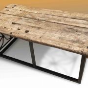 Table basse « fêlée »