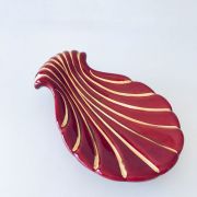 Plat coquillage en céramique Magdalithe