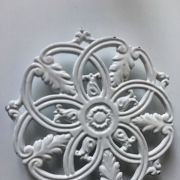 Dessus de plat fonte émaillée 