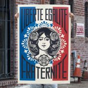 Liberté Égalité Fraternité de Shepard Fairey 