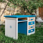 Bureau comptable en chêne
