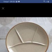 Lot 8 assiettes à fondue 