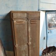 Vestiaire en tole Duprez Lille, 1930