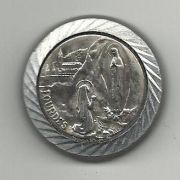 Magnet Aimant Vintage LOURDES de la Sainte Vierge et Ste Ber