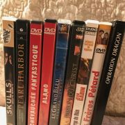 9 cassettes DVD d'actions