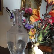 Vase estampille sevre cristal 