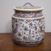 Bonbonnière vintage, peinte à la main et numérotée