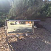 Porte manteau/chapeau miroir années 50