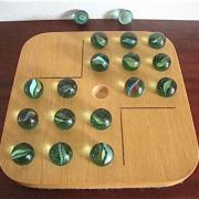 Jeu de solitaire anglais années 70