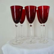 6 verres à vin ou champagne